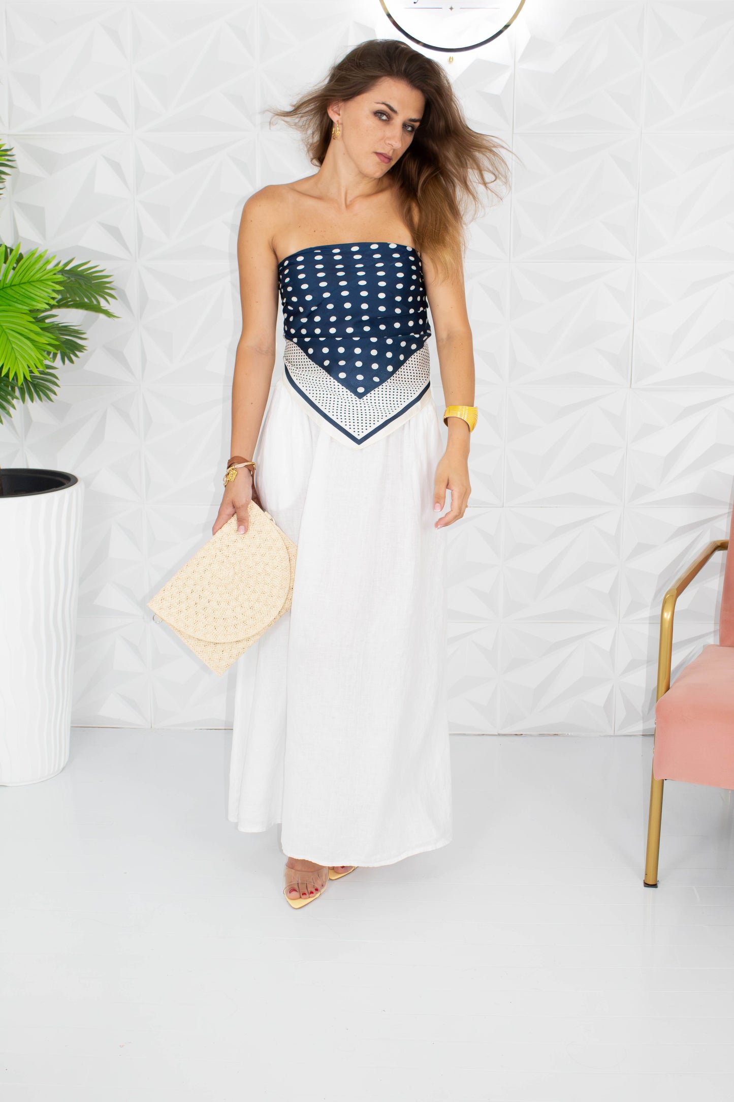 Outfit Costiera Blu